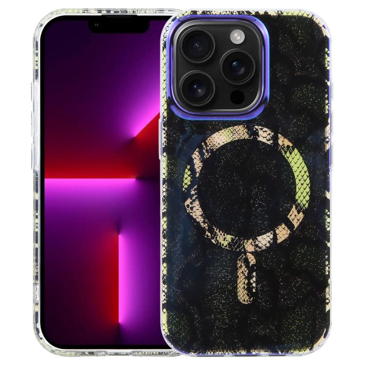 IMD Blaulicht Jungle Serie Magnetische Handyhülle, Für iPhone 13 Pro Max, Für iPhone 13 Pro