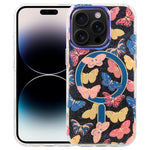 IMD Blue Light Dschungel-Serie Magnetische Handyhülle, Für iPhone 16, Für iPhone 15 Pro Max, Für iPhone 15 Pro, Für iPhone 15 Plus / 14 Plus, Für iPhone 15, Für iPhone 14 / 13, Für iPhone 14 Pro, Für iPhone 14 Pro Max