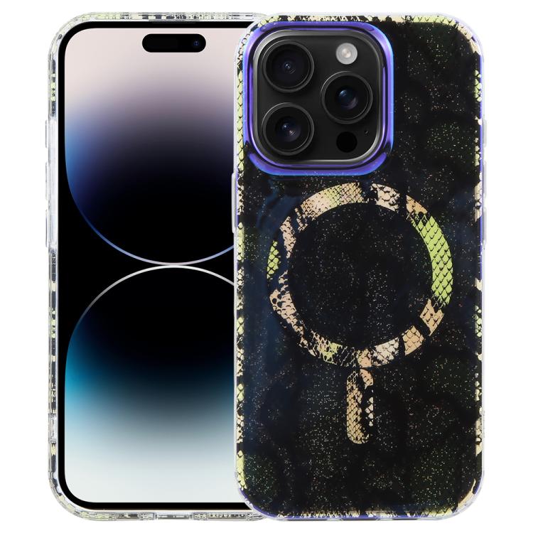 IMD Blue Light Dschungel-Serie Magnetische Handyhülle, Für iPhone 16, Für iPhone 15 Pro Max, Für iPhone 15 Pro, Für iPhone 15 Plus / 14 Plus, Für iPhone 15, Für iPhone 14 / 13, Für iPhone 14 Pro, Für iPhone 14 Pro Max