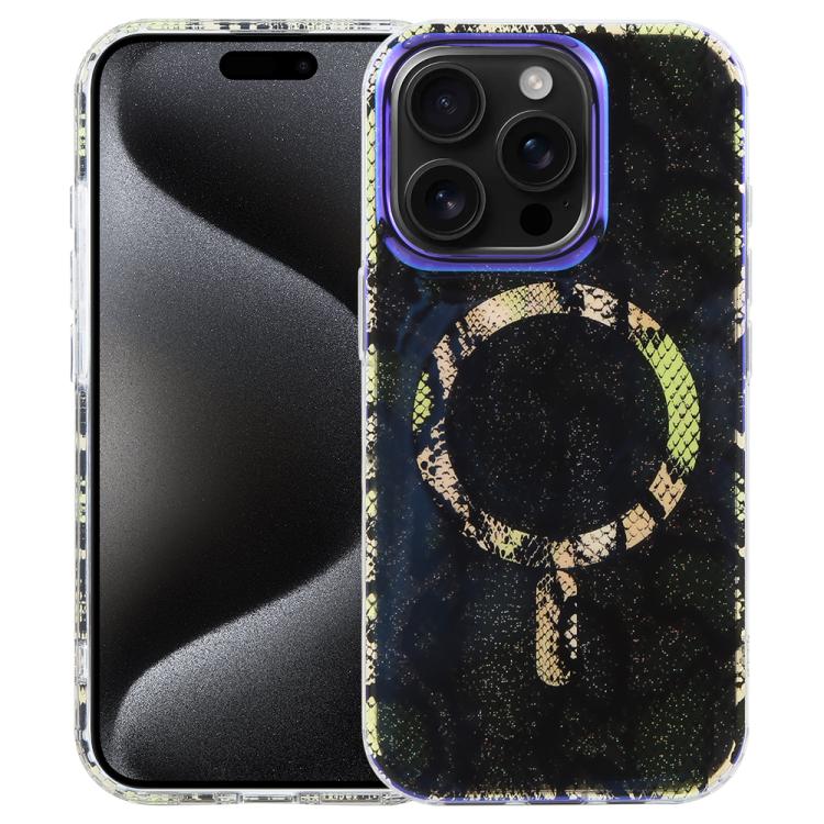 IMD Blue Light Dschungel-Serie Magnetische Handyhülle, Für iPhone 16, Für iPhone 15 Pro Max, Für iPhone 15 Pro, Für iPhone 15 Plus / 14 Plus, Für iPhone 15, Für iPhone 14 / 13, Für iPhone 14 Pro, Für iPhone 14 Pro Max