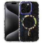 IMD Blue Light Dschungel-Serie Magnetische Handyhülle, Für iPhone 16, Für iPhone 15 Pro Max, Für iPhone 15 Pro, Für iPhone 15 Plus / 14 Plus, Für iPhone 15, Für iPhone 14 / 13, Für iPhone 14 Pro, Für iPhone 14 Pro Max