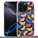 IMD Blue Light Jungle Series magnetische Handyhülle, Für iPhone 17e / 16e, Für iPhone 17 Pro Max, Für iPhone 17 Pro, Für iPhone 17, Für iPhone Air, Für iPhone 16 Pro Max, Für iPhone 16 Pro, Für iPhone 16 Plus