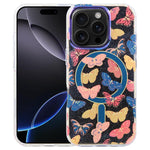IMD Blue Light Jungle Series magnetische Handyhülle, Für iPhone 17e / 16e, Für iPhone 17 Pro Max, Für iPhone 17 Pro, Für iPhone 17, Für iPhone Air, Für iPhone 16 Pro Max, Für iPhone 16 Pro, Für iPhone 16 Plus