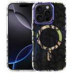 IMD Blue Light Jungle Series magnetische Handyhülle, Für iPhone 17e / 16e, Für iPhone 17 Pro Max, Für iPhone 17 Pro, Für iPhone 17, Für iPhone Air, Für iPhone 16 Pro Max, Für iPhone 16 Pro, Für iPhone 16 Plus