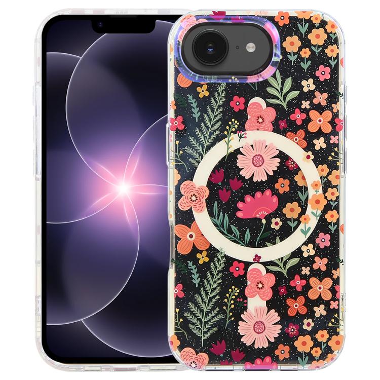 IMD Blue Light Jungle Series magnetische Handyhülle, Für iPhone 17e / 16e, Für iPhone 17 Pro Max, Für iPhone 17 Pro, Für iPhone 17, Für iPhone Air, Für iPhone 16 Pro Max, Für iPhone 16 Pro, Für iPhone 16 Plus