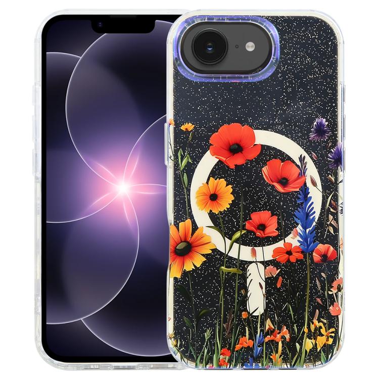 IMD Blue Light Jungle Series magnetische Handyhülle, Für iPhone 17e / 16e, Für iPhone 17 Pro Max, Für iPhone 17 Pro, Für iPhone 17, Für iPhone Air, Für iPhone 16 Pro Max, Für iPhone 16 Pro, Für iPhone 16 Plus