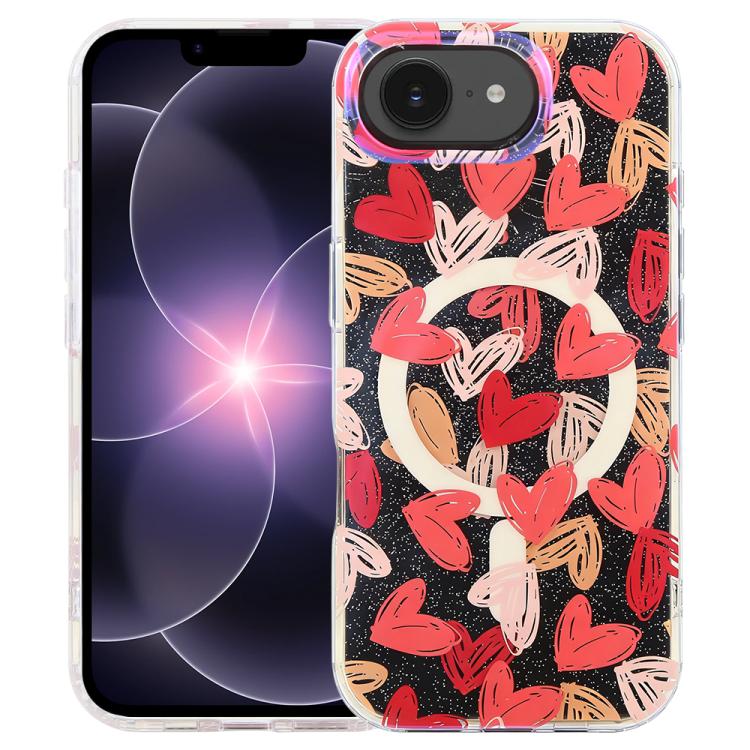 IMD Blue Light Jungle Series magnetische Handyhülle, Für iPhone 17e / 16e, Für iPhone 17 Pro Max, Für iPhone 17 Pro, Für iPhone 17, Für iPhone Air, Für iPhone 16 Pro Max, Für iPhone 16 Pro, Für iPhone 16 Plus
