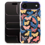 IMD Blue Light Jungle Series magnetische Handyhülle, Für iPhone 17e / 16e, Für iPhone 17 Pro Max, Für iPhone 17 Pro, Für iPhone 17, Für iPhone Air, Für iPhone 16 Pro Max, Für iPhone 16 Pro, Für iPhone 16 Plus