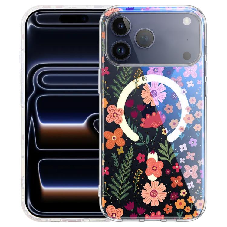 IMD Blue Light Jungle Series magnetische Handyhülle, Für iPhone 17e / 16e, Für iPhone 17 Pro Max, Für iPhone 17 Pro, Für iPhone 17, Für iPhone Air, Für iPhone 16 Pro Max, Für iPhone 16 Pro, Für iPhone 16 Plus