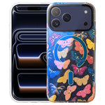 IMD Blue Light Jungle Series magnetische Handyhülle, Für iPhone 17e / 16e, Für iPhone 17 Pro Max, Für iPhone 17 Pro, Für iPhone 17, Für iPhone Air, Für iPhone 16 Pro Max, Für iPhone 16 Pro, Für iPhone 16 Plus