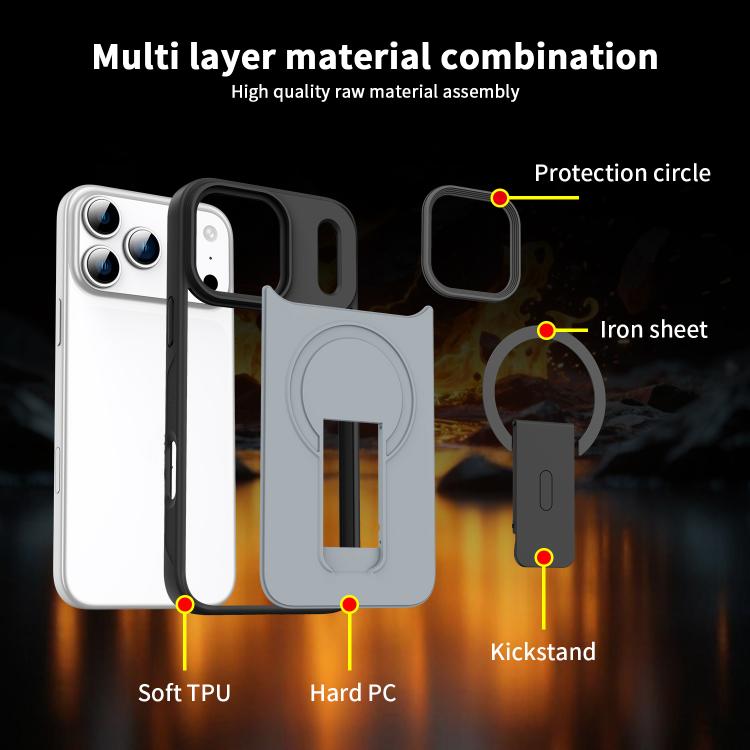 MagSafe-Handyhülle mit unsichtbarem Ständer und angenehmer Haptik, Für iPhone 16e / 17e, Für iPhone 17 Pro Max, Für iPhone 17 Pro, Für iPhone 17, Für iPhone Air