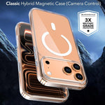 Kristallklare magnetische Handyhülle, für iPhone 17 Pro Max, für iPhone 17 Pro