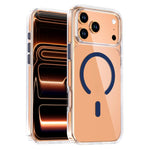 Kristallklare magnetische Handyhülle, für iPhone 17 Pro Max, für iPhone 17 Pro