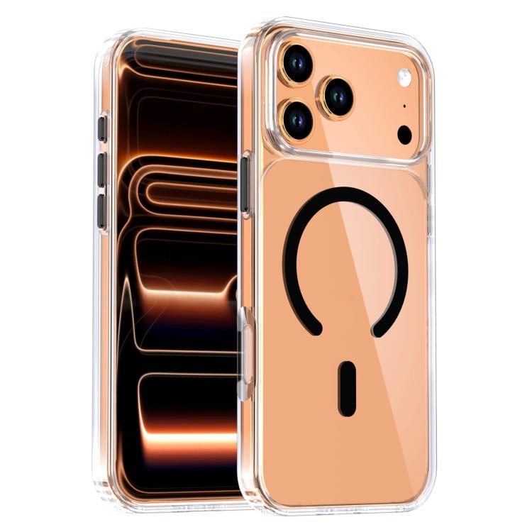 Kristallklare magnetische Handyhülle, für iPhone 17 Pro Max, für iPhone 17 Pro