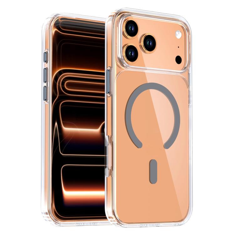 Kristallklare magnetische Handyhülle, für iPhone 17 Pro Max, für iPhone 17 Pro
