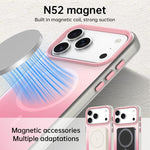Candy Gradient Serie 3-in-1 Hybrid Magnetische Handyhülle, Für iPhone 15 Pro Max, Für iPhone 15 Pro, Für iPhone 15 Plus, Für iPhone 15, Für iPhone 14 Plus, Für iPhone 14, Für iPhone 14 Pro, Für iPhone 14 Pro Max