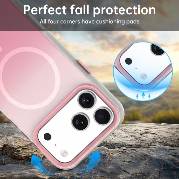 Candy Gradient Serie 3-in-1 Hybrid Magnetische Handyhülle, Für iPhone 17 Pro Max, Für iPhone 17 Pro, Für iPhone 17, Für iPhone Air, Für iPhone 16 Pro Max, Für iPhone 16 Pro, Für iPhone 16 Plus, Für iPhone 16