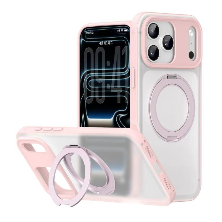 Alpha-Stil Drehbarer Halter Magnetische Handyhülle, Für iPhone 17 Pro Max, Für iPhone 17 Pro