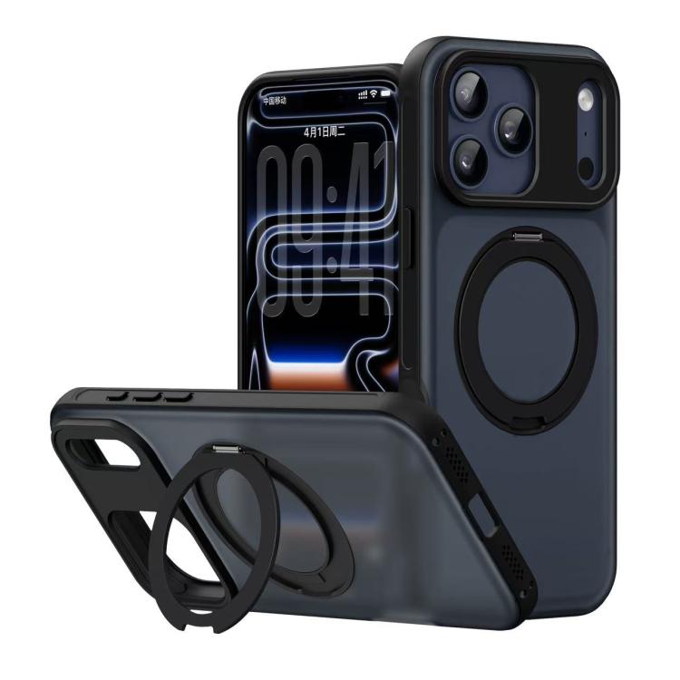 Alpha-Stil Drehbarer Halter Magnetische Handyhülle, Für iPhone 17 Pro Max, Für iPhone 17 Pro