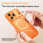 Alpha-Stil Drehbarer Halter Magnetische Handyhülle, Für iPhone 17 Pro Max, Für iPhone 17 Pro