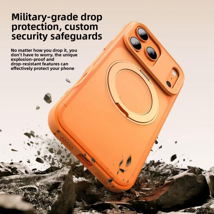 Alpha-Stil Drehbarer Halter Magnetische Handyhülle, Für iPhone 17 Pro Max, Für iPhone 17 Pro