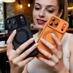 Alpha-Stil Drehbarer Halter Magnetische Handyhülle, Für iPhone 17 Pro Max, Für iPhone 17 Pro