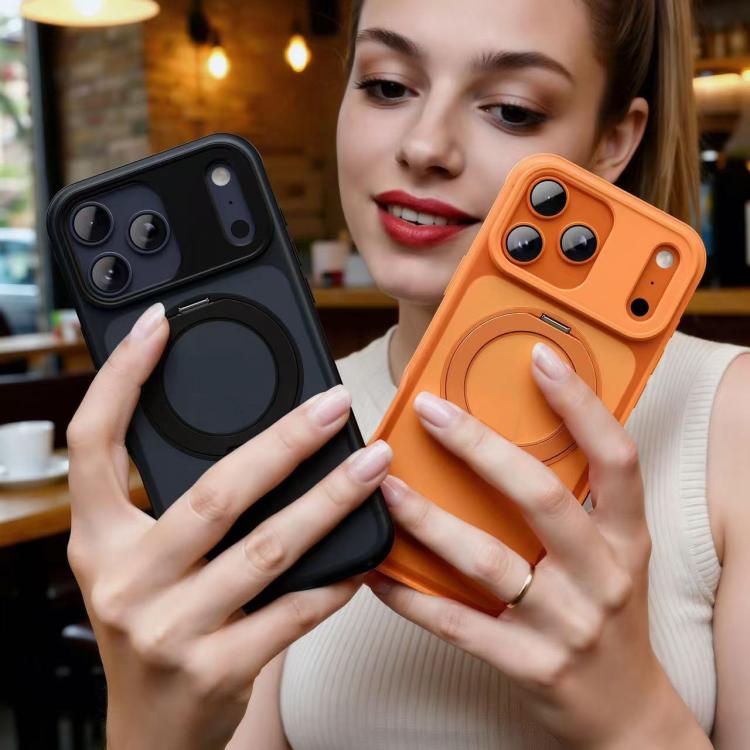 Alpha-Stil Drehbarer Halter Magnetische Handyhülle, Für iPhone 17 Pro Max, Für iPhone 17 Pro