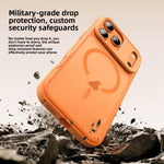 Alpha-style Skin-Feel Magnetic Phone Case, For iPhone 17 Pro Max, For iPhone 17 Pro