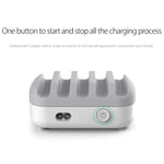ORICO DUK-5P 40W 5 USB-Anschlüsse Intelligente Ladestation mit Ständer, US-Stecker, UK-Stecker, AU-Stecker