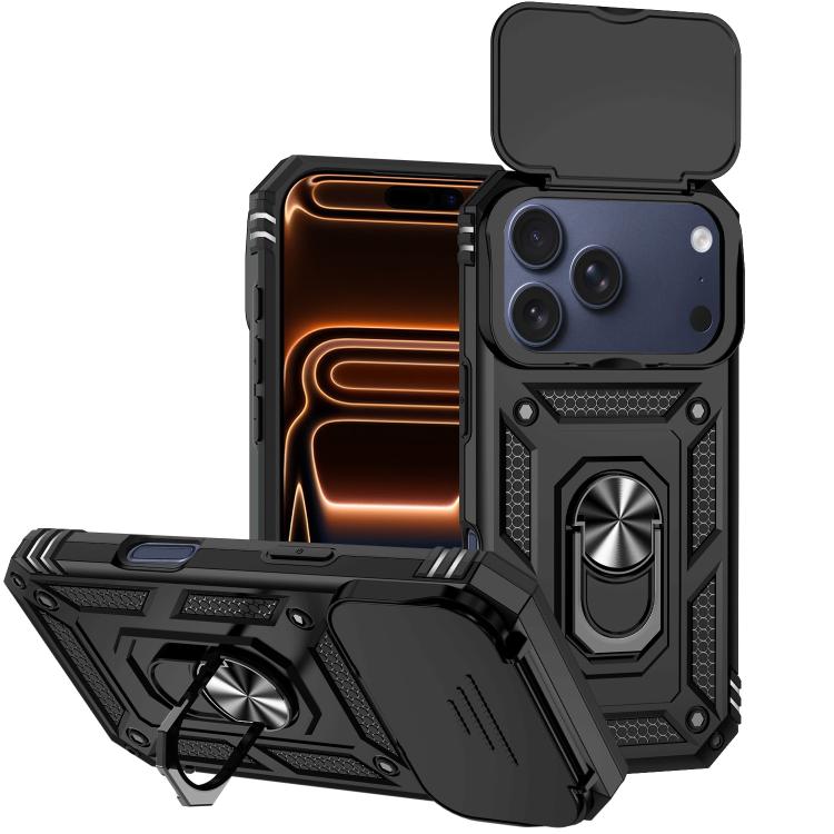 XDcase Schiebbarer Camshield Ringhalter Magnetische Handyhülle, Für iPhone 17 Pro Max, Für iPhone 17 Pro, Für iPhone 17, Für iPhone Air