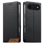 Dierfeng Zusammengesetzte Starke Magnetische RFID Vegane Leder-Handyhülle, Für iPhone 17e / 16e, Für iPhone 17 Pro Max, Für iPhone 17 Pro, Für iPhone 17, Für iPhone Air, Für iPhone 16 Pro Max, Für iPhone 16 Pro, Für iPhone 16 Plus