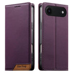Dierfeng Zusammengesetzte Starke Magnetische RFID Vegane Leder-Handyhülle, Für iPhone 17e / 16e, Für iPhone 17 Pro Max, Für iPhone 17 Pro, Für iPhone 17, Für iPhone Air, Für iPhone 16 Pro Max, Für iPhone 16 Pro, Für iPhone 16 Plus