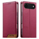 Dierfeng Zusammengesetzte Starke Magnetische RFID Vegane Leder-Handyhülle, Für iPhone 17e / 16e, Für iPhone 17 Pro Max, Für iPhone 17 Pro, Für iPhone 17, Für iPhone Air, Für iPhone 16 Pro Max, Für iPhone 16 Pro, Für iPhone 16 Plus