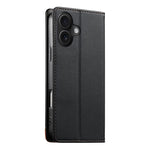 Dierfeng Zusammengesetzte Starke Magnetische RFID Vegane Leder-Handyhülle, Für iPhone 16, Für iPhone 15 Pro Max, Für iPhone 15 Pro, Für iPhone 15 Plus, Für iPhone 15, Für iPhone 14 Plus, Für iPhone 14 / 13, Für iPhone 14 Pro