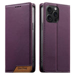 Dierfeng Zusammengesetzte Starke Magnetische RFID Vegane Leder-Handyhülle, Für iPhone 16, Für iPhone 15 Pro Max, Für iPhone 15 Pro, Für iPhone 15 Plus, Für iPhone 15, Für iPhone 14 Plus, Für iPhone 14 / 13, Für iPhone 14 Pro