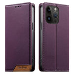 Dierfeng Zusammengesetzte Starke Magnetische RFID Vegane Leder-Handyhülle, Für iPhone 16, Für iPhone 15 Pro Max, Für iPhone 15 Pro, Für iPhone 15 Plus, Für iPhone 15, Für iPhone 14 Plus, Für iPhone 14 / 13, Für iPhone 14 Pro