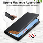 Dierfeng Zusammengesetzte Starke Magnetische RFID Vegane Leder Handyhülle, Für iPhone 11 Pro Max, Für iPhone 11, Für iPhone 11 Pro, Für iPhone X / XS, Für iPhone XR, Für iPhone XS Max, Für iPhone 8 Plus / 7 Plus