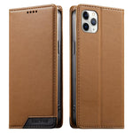 Dierfeng Zusammengesetzte Starke Magnetische RFID Vegane Leder Handyhülle, Für iPhone 11 Pro Max, Für iPhone 11, Für iPhone 11 Pro, Für iPhone X / XS, Für iPhone XR, Für iPhone XS Max, Für iPhone 8 Plus / 7 Plus