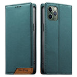 Dierfeng Zusammengesetzte Starke Magnetische RFID Vegane Leder Handyhülle, Für iPhone 11 Pro Max, Für iPhone 11, Für iPhone 11 Pro, Für iPhone X / XS, Für iPhone XR, Für iPhone XS Max, Für iPhone 8 Plus / 7 Plus