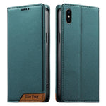 Dierfeng Zusammengesetzte Starke Magnetische RFID Vegane Leder Handyhülle, Für iPhone 11 Pro Max, Für iPhone 11, Für iPhone 11 Pro, Für iPhone X / XS, Für iPhone XR, Für iPhone XS Max, Für iPhone 8 Plus / 7 Plus