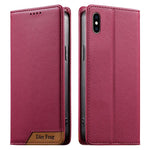 Dierfeng Zusammengesetzte Starke Magnetische RFID Vegane Leder Handyhülle, Für iPhone 11 Pro Max, Für iPhone 11, Für iPhone 11 Pro, Für iPhone X / XS, Für iPhone XR, Für iPhone XS Max, Für iPhone 8 Plus / 7 Plus
