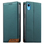Dierfeng Zusammengesetzte Starke Magnetische RFID Vegane Leder Handyhülle, Für iPhone 11 Pro Max, Für iPhone 11, Für iPhone 11 Pro, Für iPhone X / XS, Für iPhone XR, Für iPhone XS Max, Für iPhone 8 Plus / 7 Plus