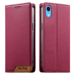 Dierfeng Zusammengesetzte Starke Magnetische RFID Vegane Leder Handyhülle, Für iPhone 11 Pro Max, Für iPhone 11, Für iPhone 11 Pro, Für iPhone X / XS, Für iPhone XR, Für iPhone XS Max, Für iPhone 8 Plus / 7 Plus