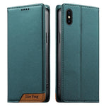 Dierfeng Zusammengesetzte Starke Magnetische RFID Vegane Leder Handyhülle, Für iPhone 11 Pro Max, Für iPhone 11, Für iPhone 11 Pro, Für iPhone X / XS, Für iPhone XR, Für iPhone XS Max, Für iPhone 8 Plus / 7 Plus