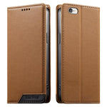 Dierfeng Zusammengesetzte Starke Magnetische RFID Vegane Leder Handyhülle, Für iPhone 11 Pro Max, Für iPhone 11, Für iPhone 11 Pro, Für iPhone X / XS, Für iPhone XR, Für iPhone XS Max, Für iPhone 8 Plus / 7 Plus