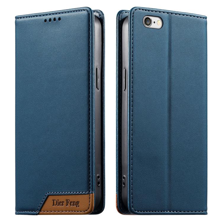Dierfeng Zusammengesetzte Starke Magnetische RFID Vegane Leder Handyhülle, Für iPhone 11 Pro Max, Für iPhone 11, Für iPhone 11 Pro, Für iPhone X / XS, Für iPhone XR, Für iPhone XS Max, Für iPhone 8 Plus / 7 Plus
