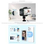 FEELWORLD MC4 Selfie-Bildschirm Monitor für Vlog Live-Stream Magnetische Rückseite Kabellose Verbindung mit Fernbedienung