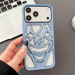 Galvanisierte Ausgehöhlte Clown Wärmeableitung TPU Handyhülle, Für iPhone 17 Pro Max, Für iPhone 17 Pro, Für iPhone 17, Für iPhone 16 Pro Max, Für iPhone 16 Pro, Für iPhone 16