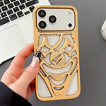 Galvanisierte Ausgehöhlte Clown Wärmeableitung TPU Handyhülle, Für iPhone 17 Pro Max, Für iPhone 17 Pro, Für iPhone 17, Für iPhone 16 Pro Max, Für iPhone 16 Pro, Für iPhone 16