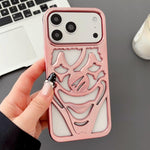 Galvanisierte Ausgehöhlte Clown Wärmeableitung TPU Handyhülle, Für iPhone 17 Pro Max, Für iPhone 17 Pro, Für iPhone 17, Für iPhone 16 Pro Max, Für iPhone 16 Pro, Für iPhone 16